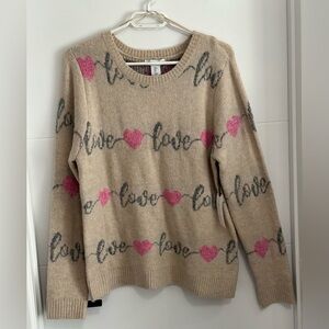 ✨NWT✨ cupcakes & cashmere: Women’s Sweater- Size Large (ptp approx 23 in)